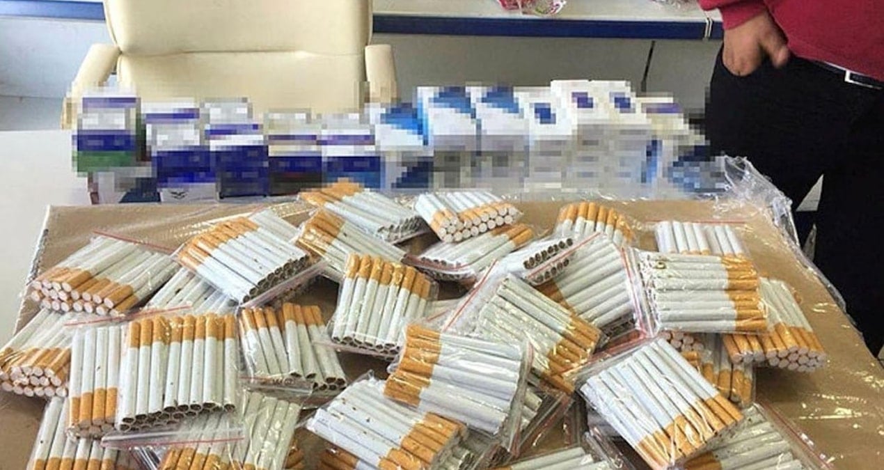 kayseride 640 paket kacak sigara ele gecirildi ZCYJAOJA