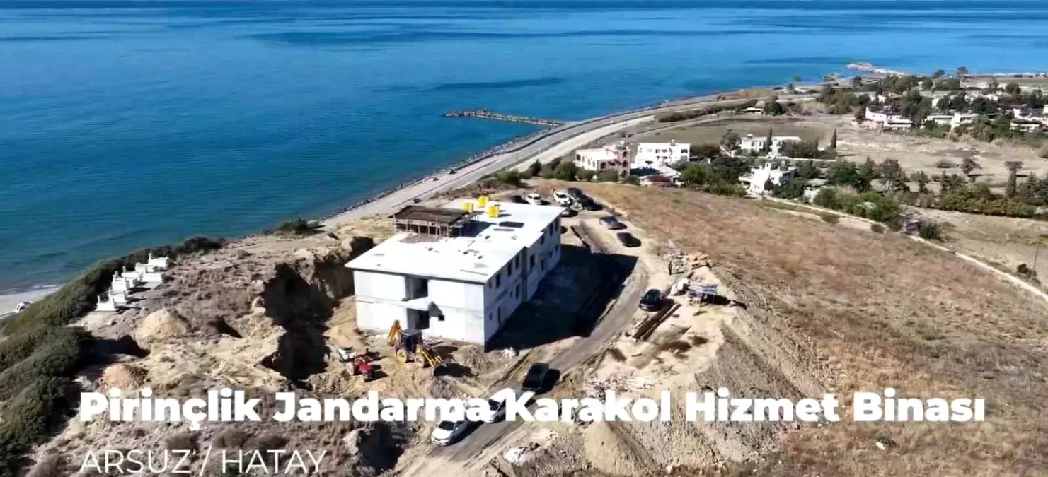 hatayin arsuz ilcesinde jandarma karakolu insaati devam ediyor 1P8RY16Q.jpg