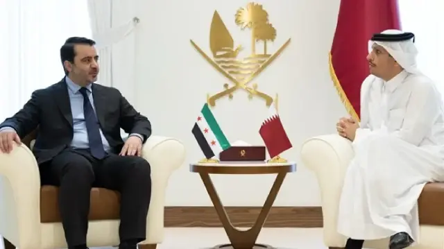 katar disisleri bakani suriyeli mevkidasi seybani ile dohada gorustu Ww1X1OU8