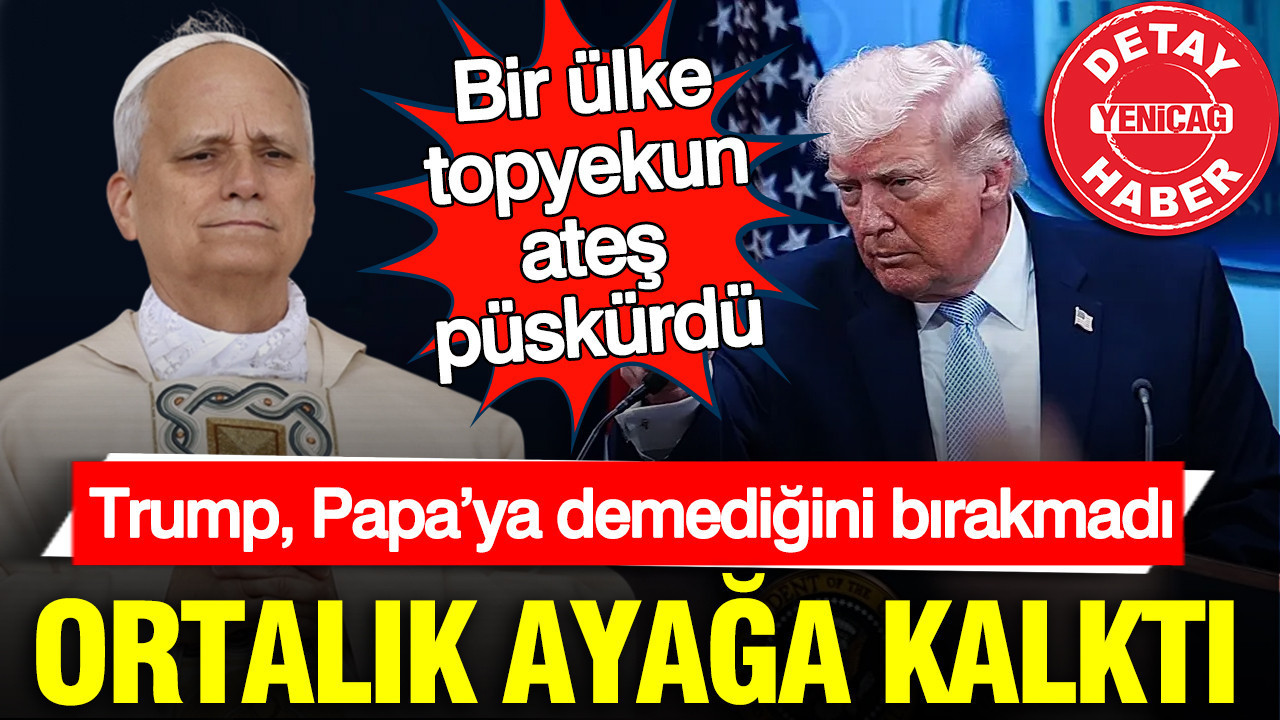 Trump’ın Papa’ya Yönelik Sözleri Kriz Yarattı: İtalya’dan Sert Tepkiler