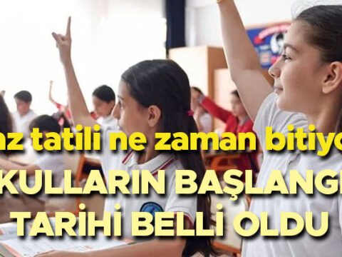 Okullarda yeni donem takvimi 2026 2027 yaz tatili ne zaman bitiyor kac gun kaldi Mj9QLYm1